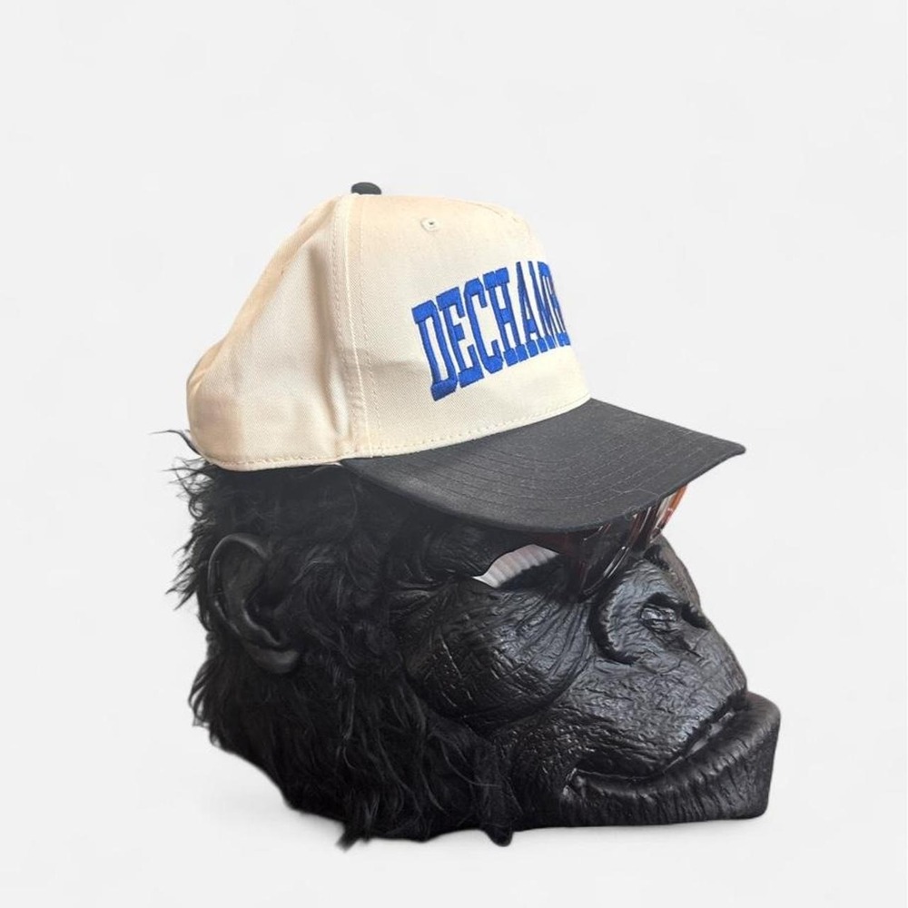 Otto Cream Black Dechambros Snapback Baseball Cap